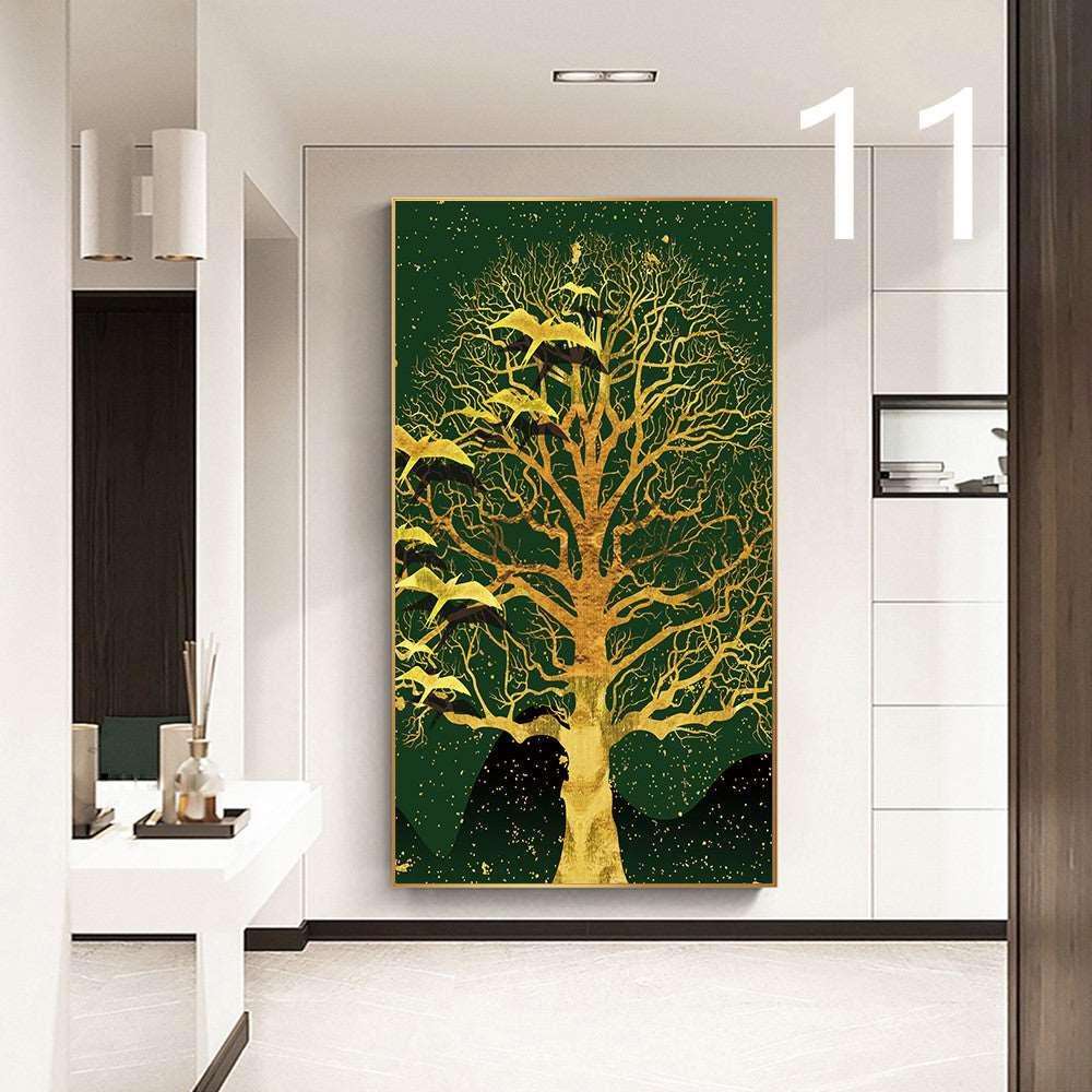 Fortune Tree Poster Canvas Painting - Alartis