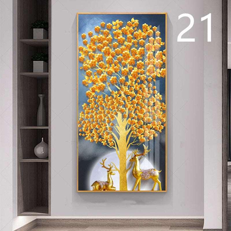 Fortune Tree Poster Canvas Painting - Alartis