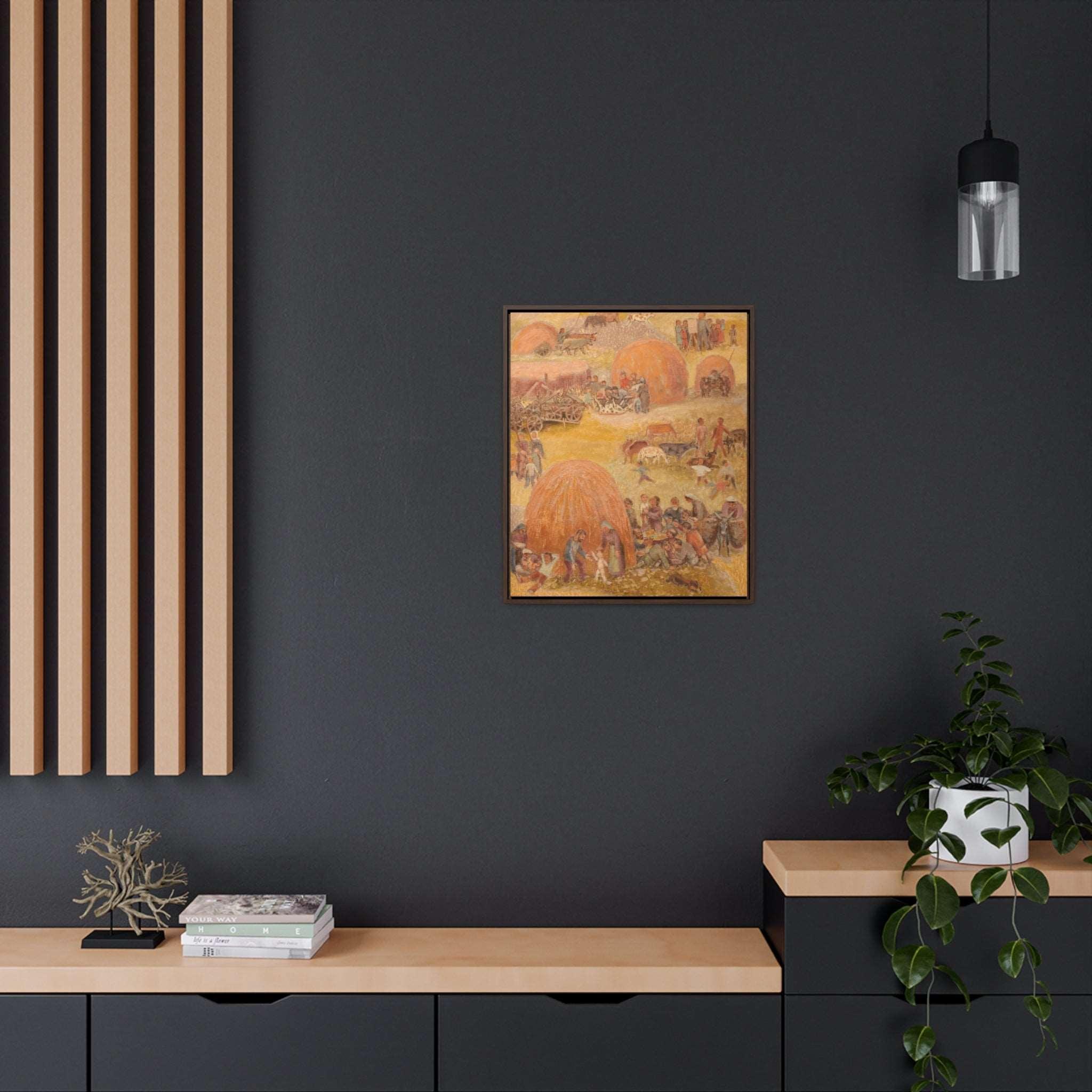 Harvesting (Gallery Canvas Print) - Alartis
