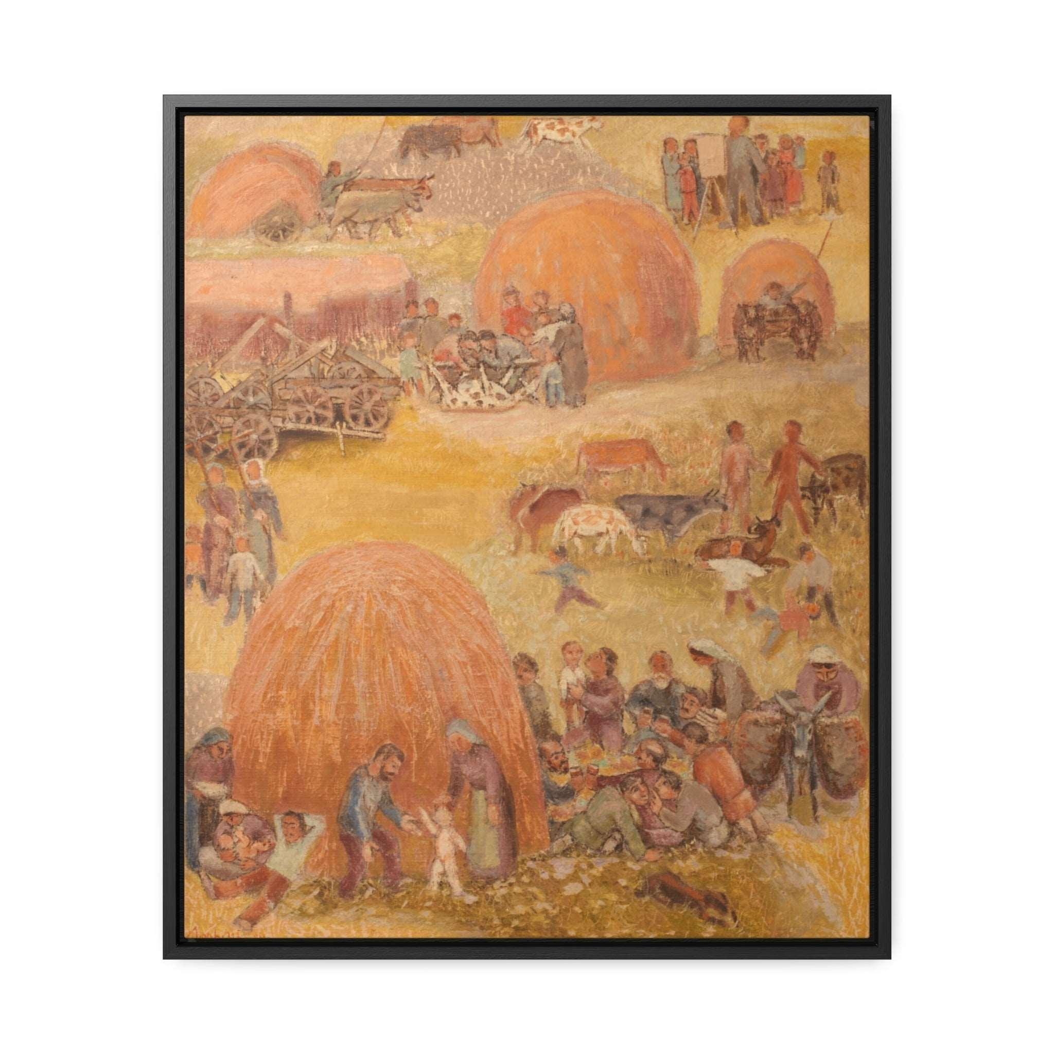 Harvesting (Gallery Canvas Print) - Alartis