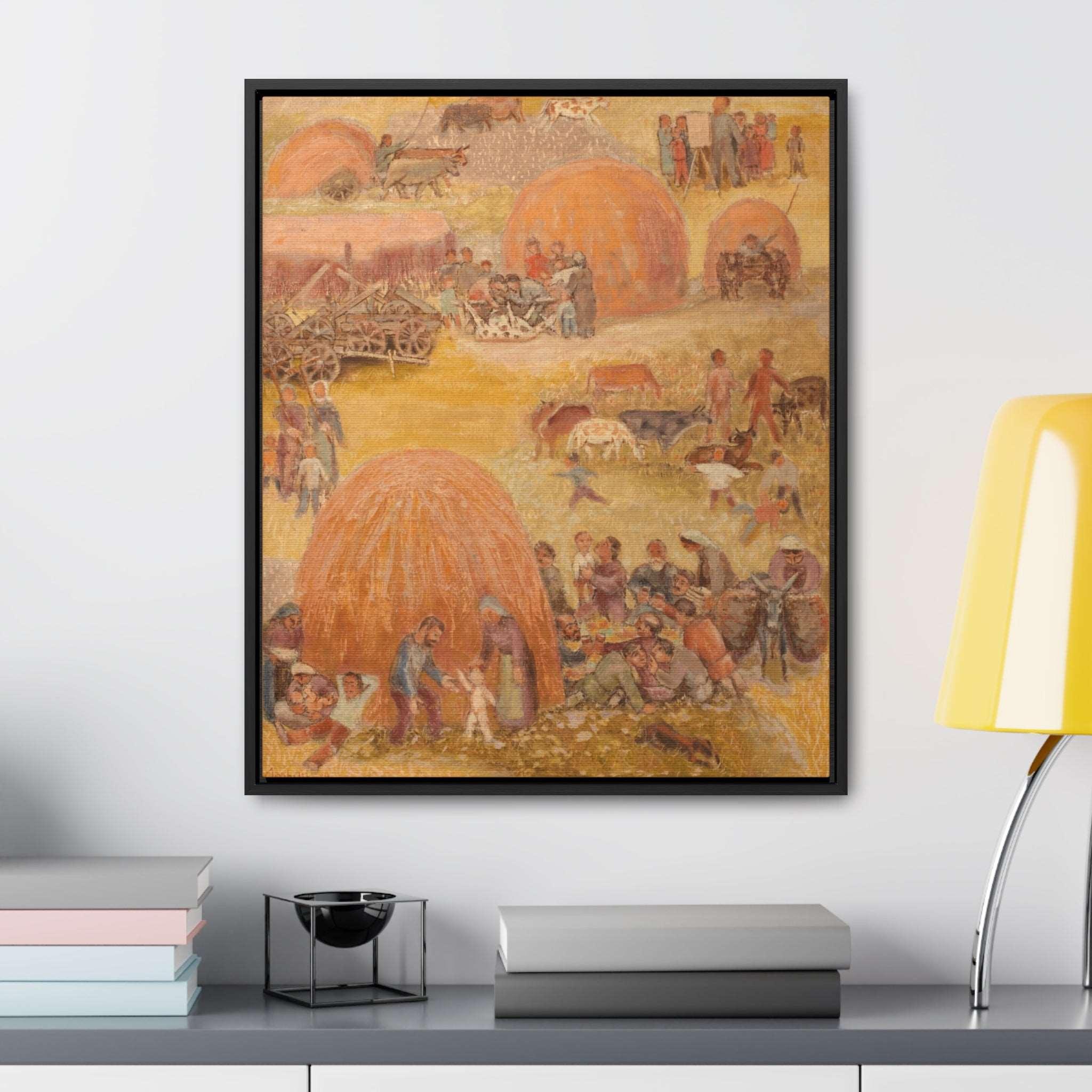 Harvesting (Gallery Canvas Print) - Alartis