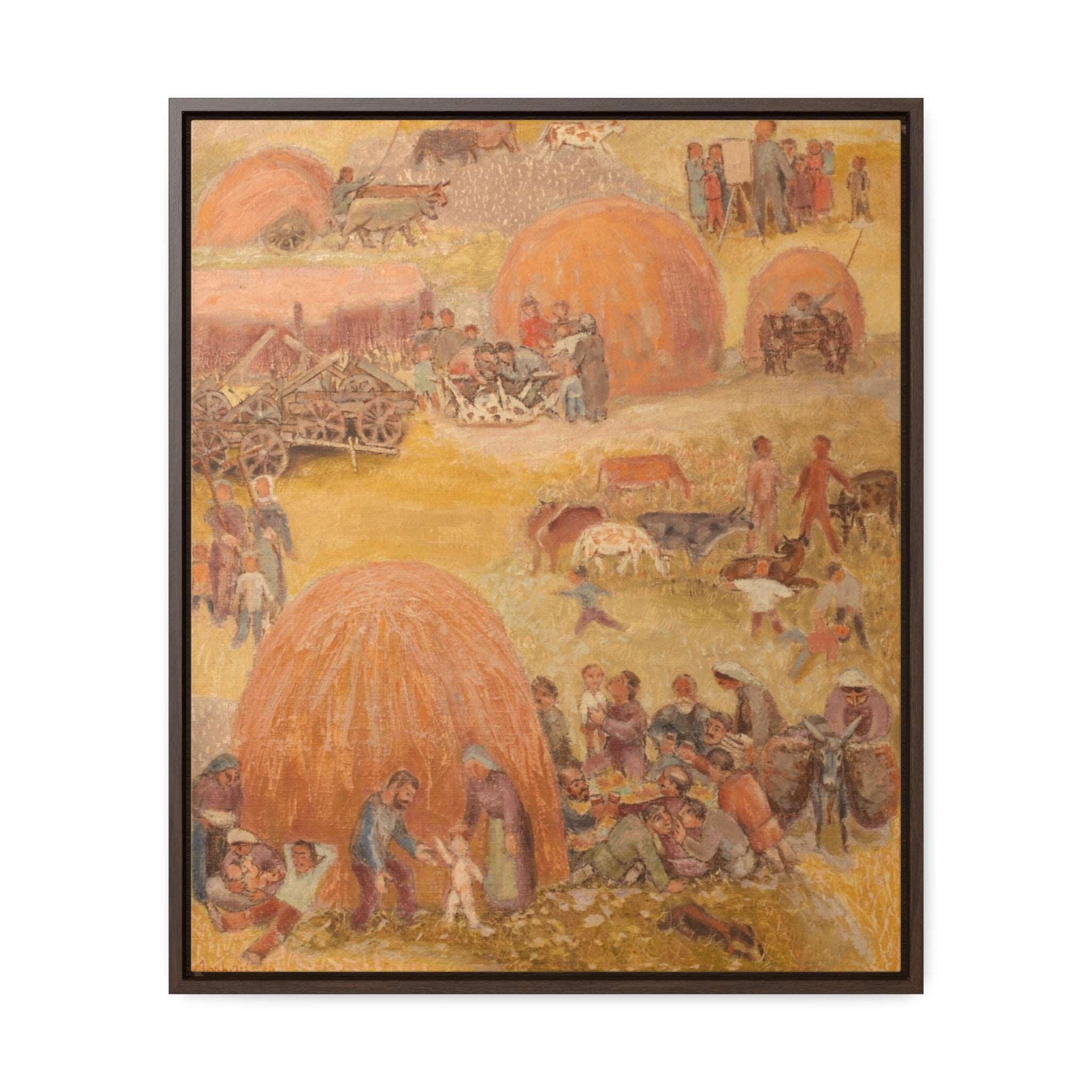 Harvesting (Gallery Canvas Print) - Alartis
