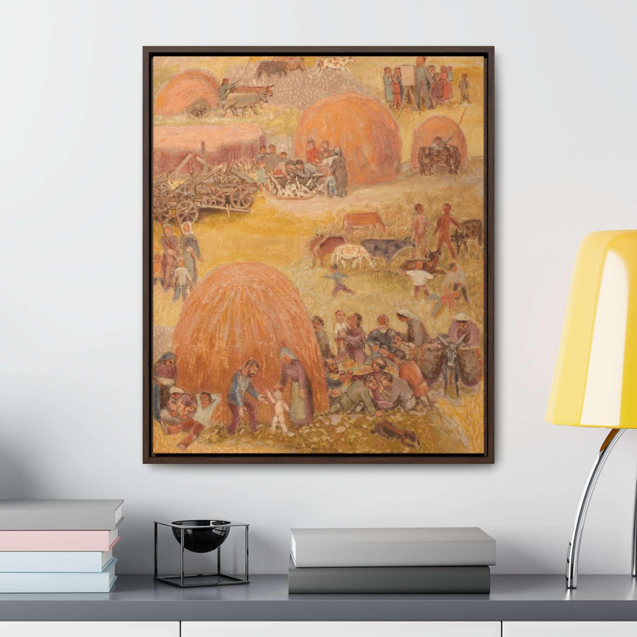 Harvesting (Gallery Canvas Print) - Alartis