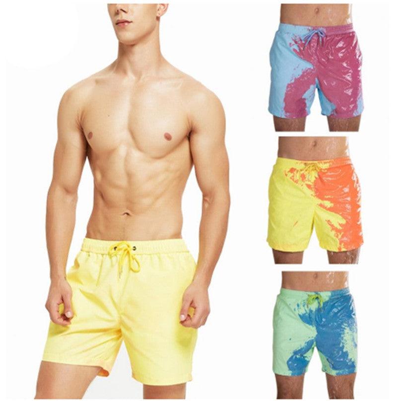 Men's Color-Shifting Beach Shorts - Alartis