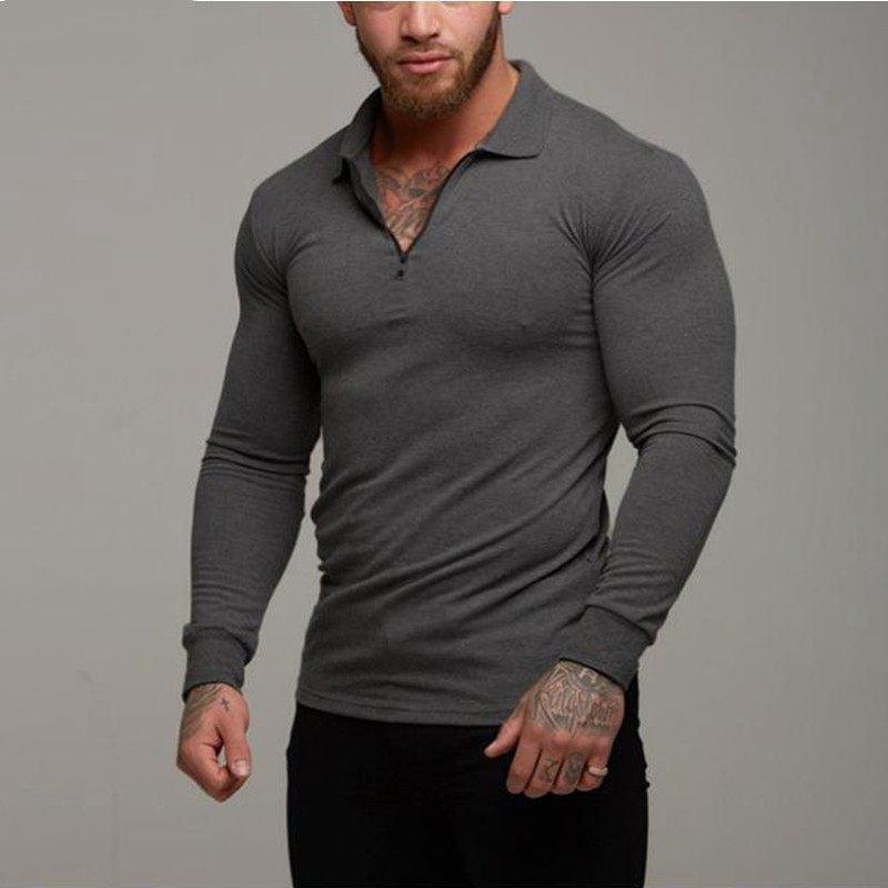 Men's Long sleeve Polo T-Shirt - Alartis