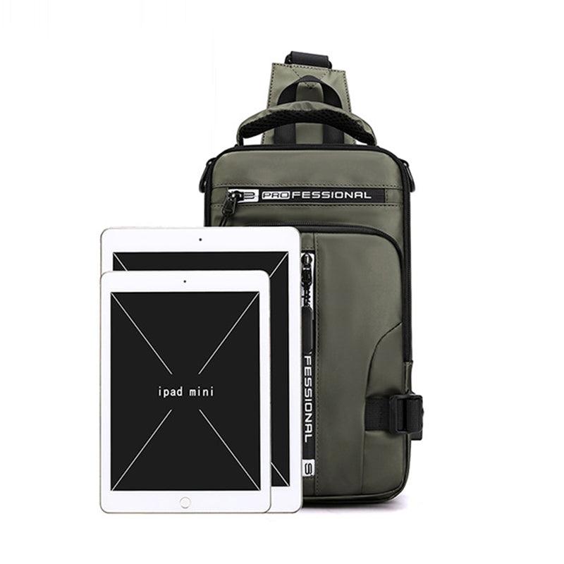 Men's Multifunctional Backpack Shoulder Chest Bag - Alartis