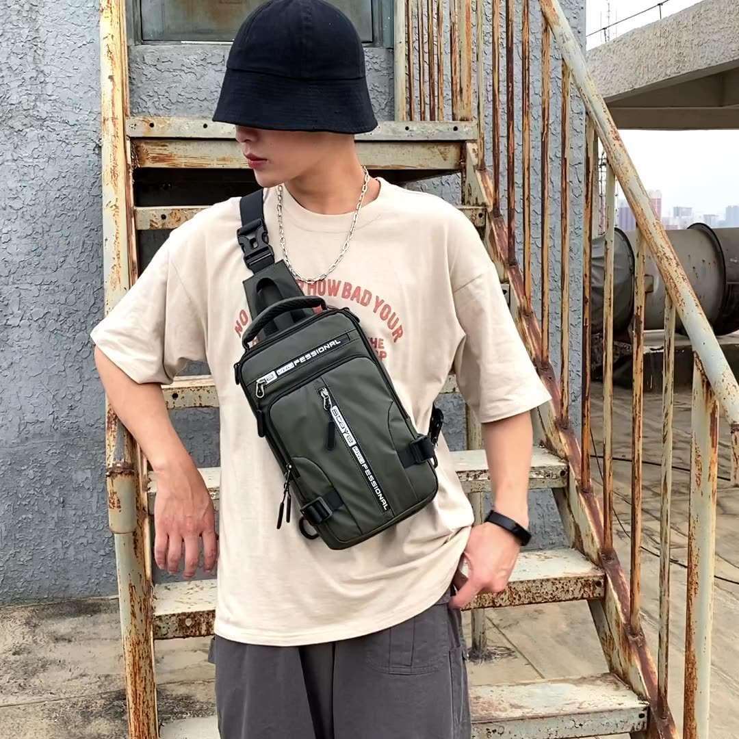 Men's Multifunctional Backpack Shoulder Chest Bag - Alartis