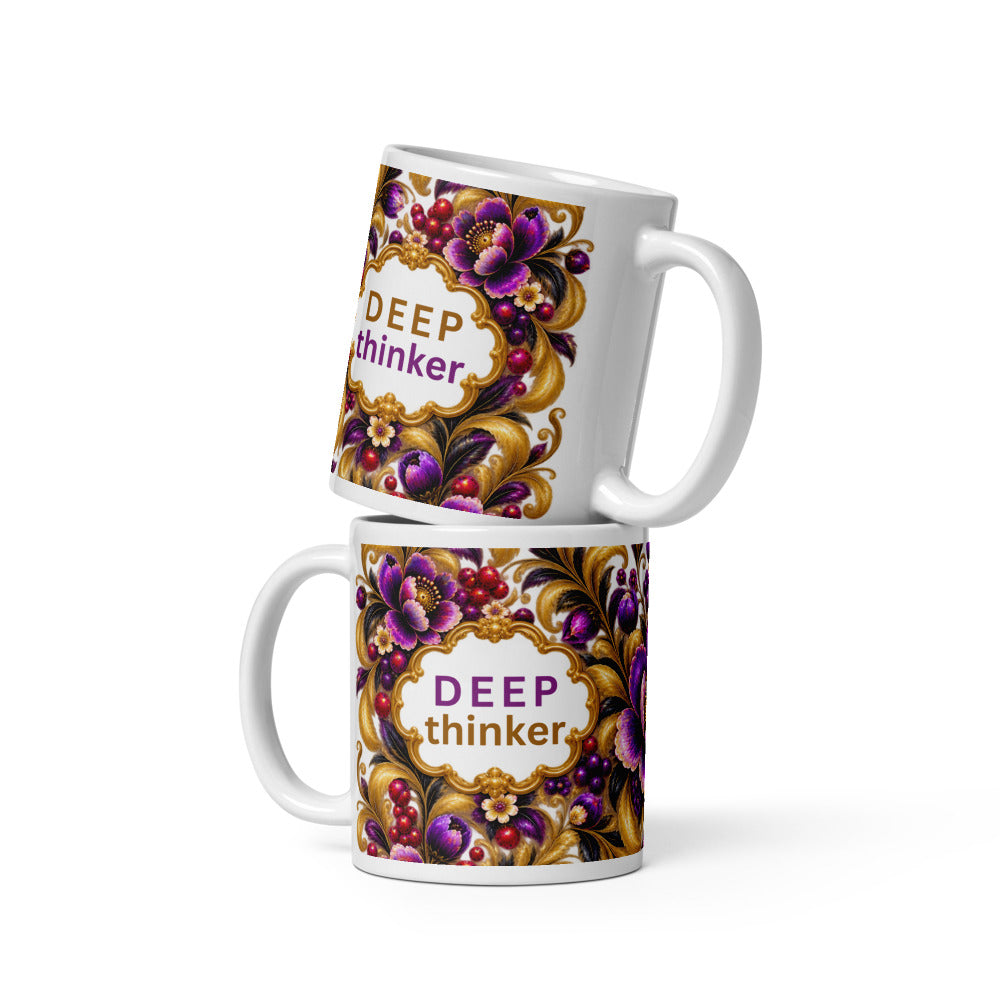 Deep Thinker | Positive mug