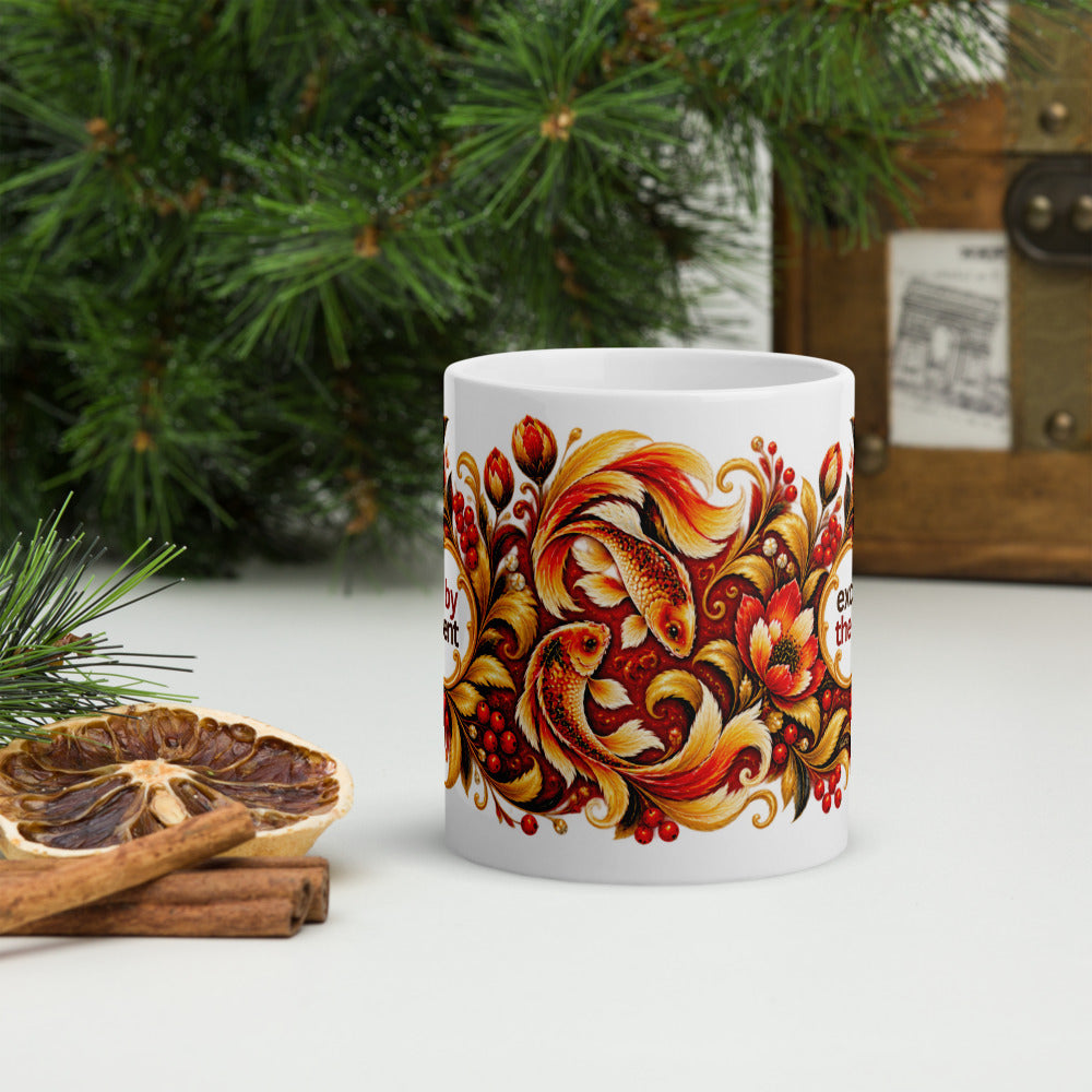 Excited by the Present Mug | Find Joy in Right Now