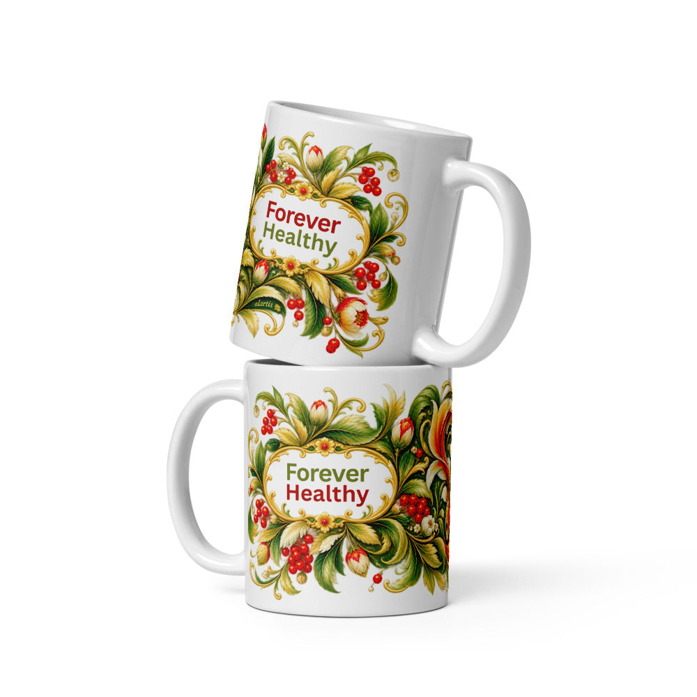 Forever Healthy Mug | A Daily Toast to Well-Being