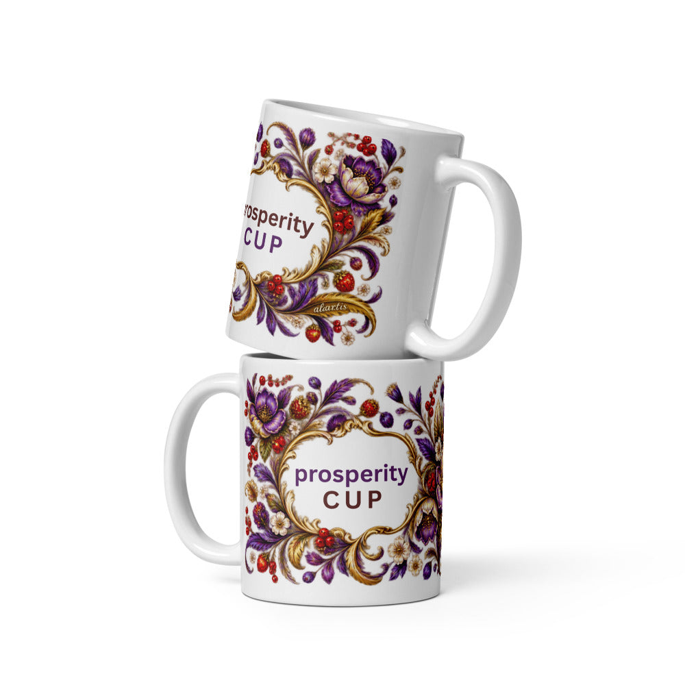 Prosperity Cup Mug | A Beautiful Ritual of Abundance