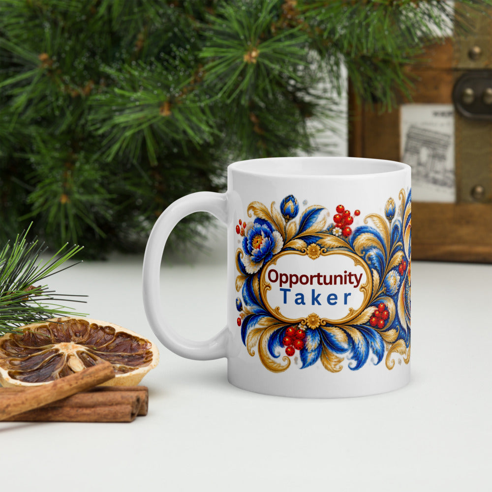 Opportunity Taker Mug | For Those Who Seize the Moment