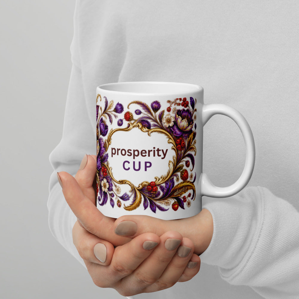 Prosperity Cup Mug | A Beautiful Ritual of Abundance