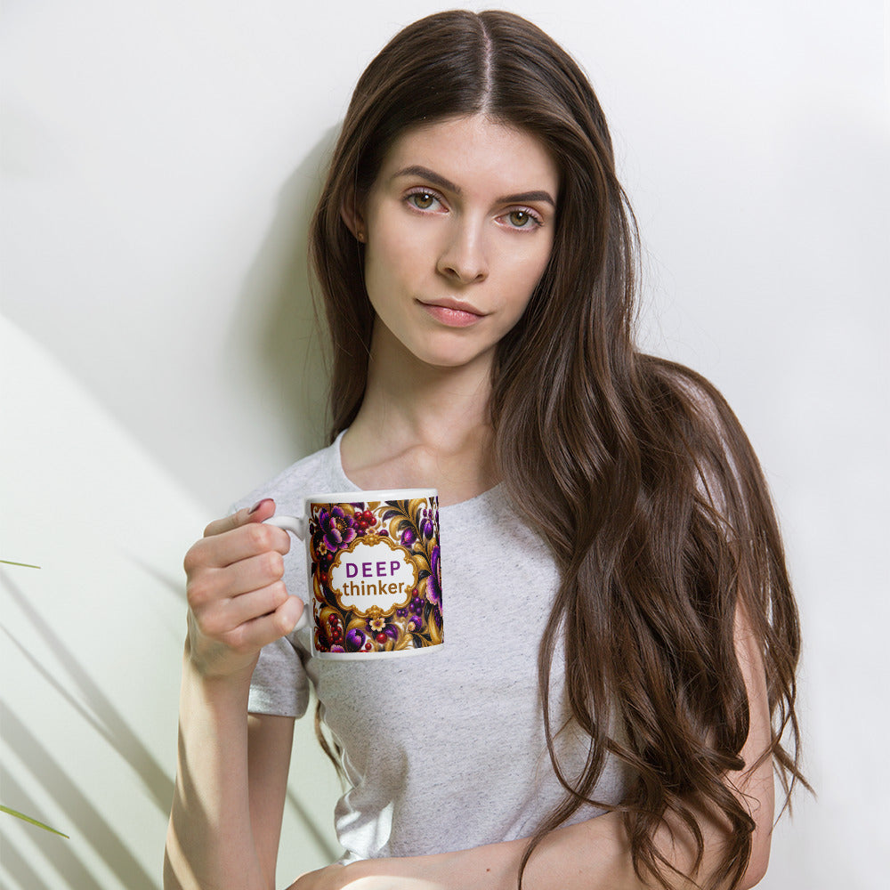 Deep Thinker | Positive mug