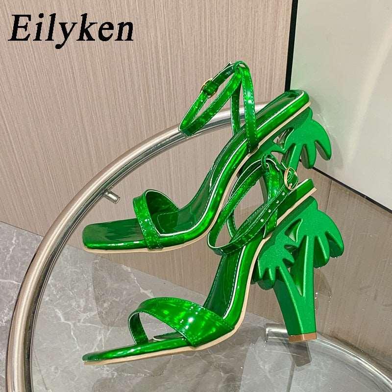 Women Eilyken Ankle Cross Strap Sandals - Alartis