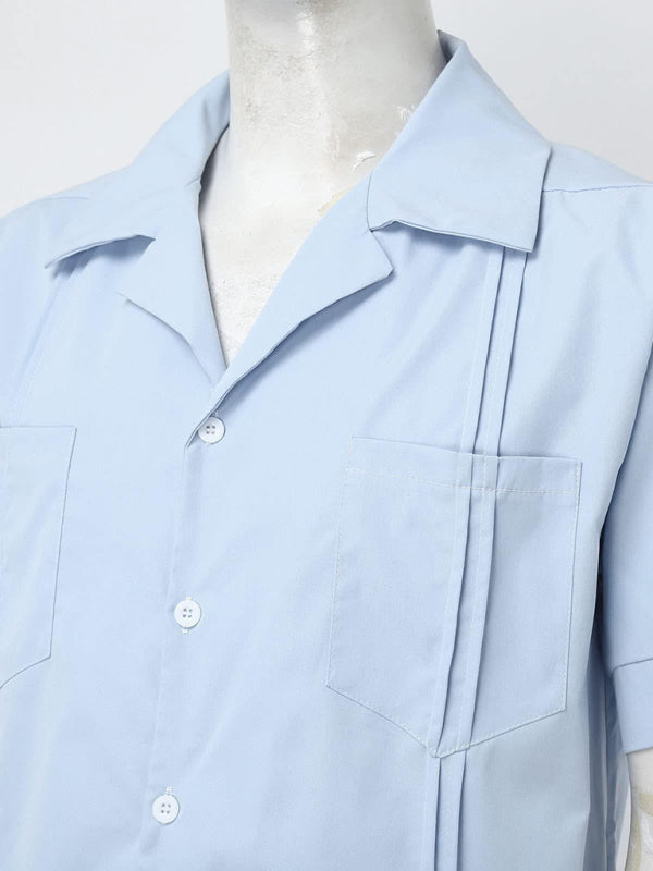 Men's Casual Shorts Shirt Set