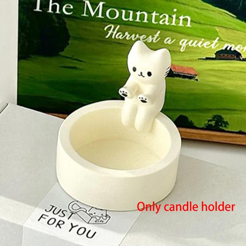 Cute Kitten Candle Holder - Alartis