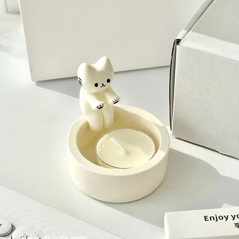 Cute Kitten Candle Holder - Alartis