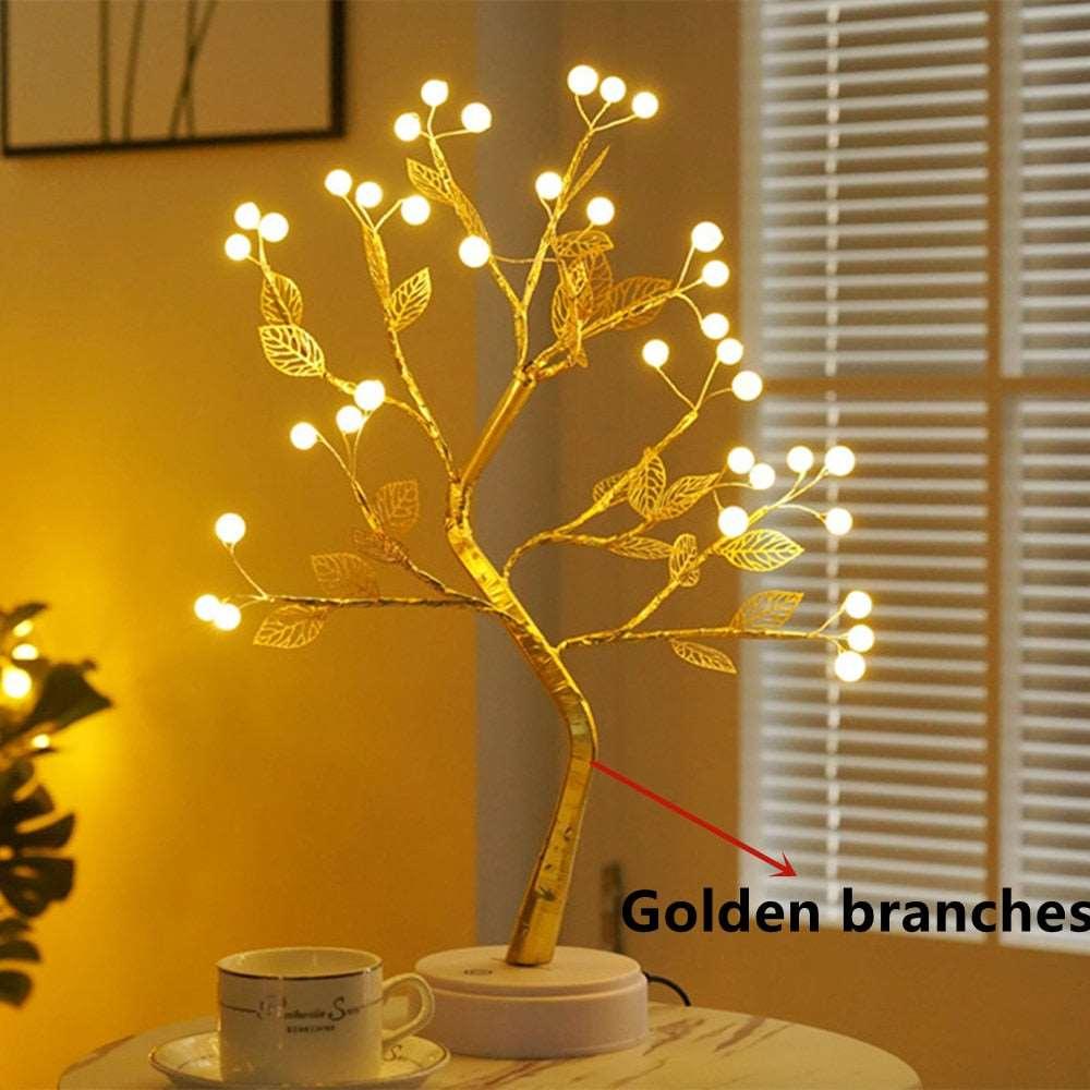 LED Mini Christmas Tree Table Lamp - Alartis