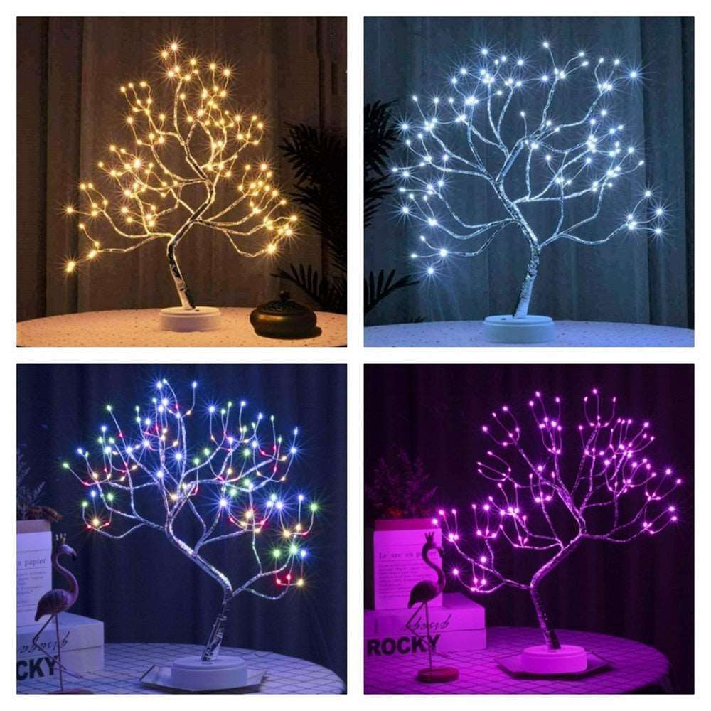 LED Mini Christmas Tree Table Lamp - Alartis