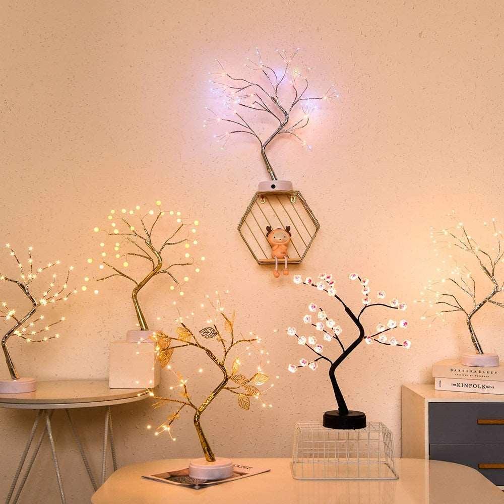 LED Mini Christmas Tree Table Lamp - Alartis