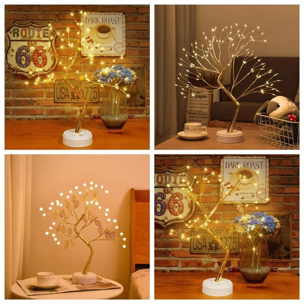 LED Mini Christmas Tree Table Lamp - Alartis