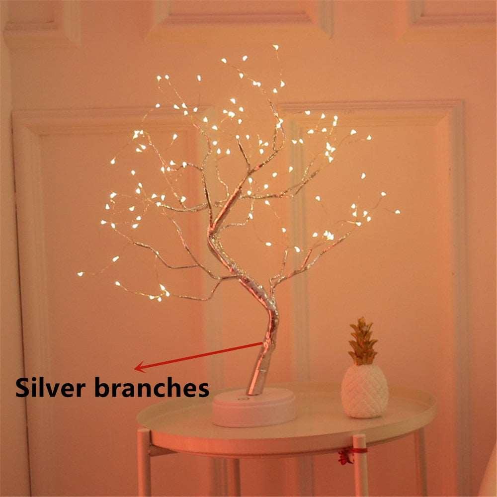 LED Mini Christmas Tree Table Lamp - Alartis