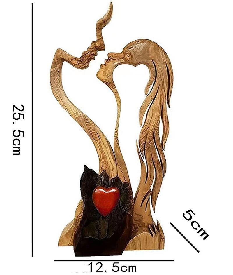 Lovers Wooden Decoration Gift - Alartis