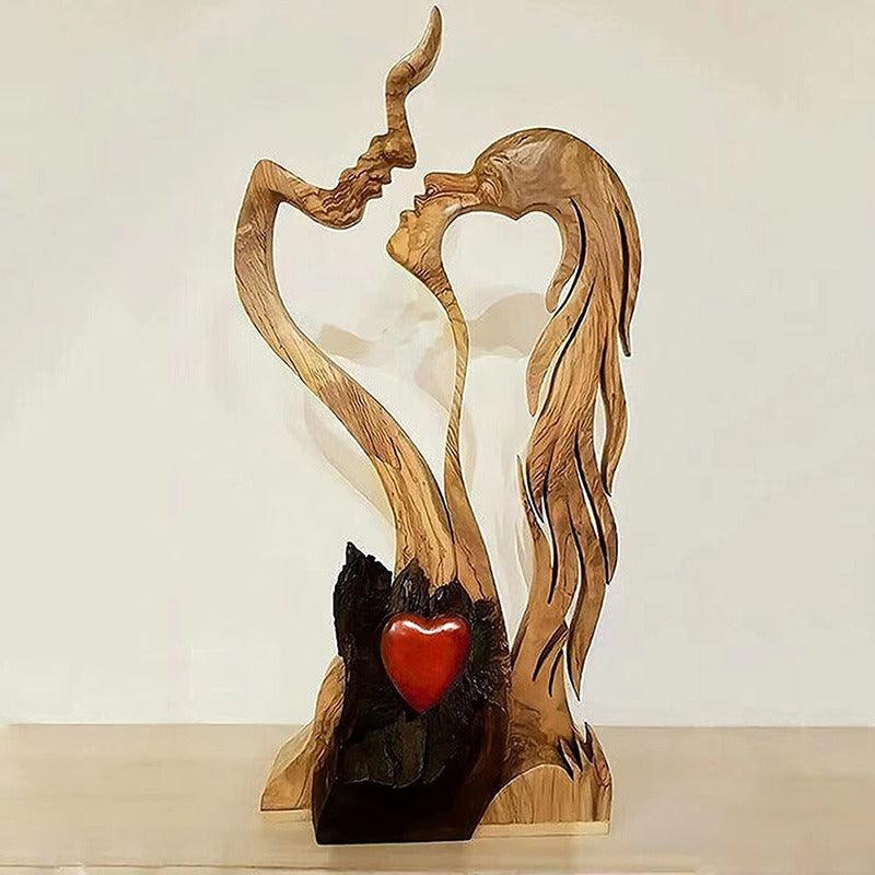 Lovers Wooden Decoration Gift - Alartis