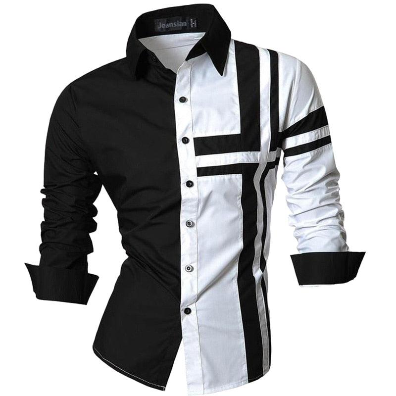 Men's Casual Long Sleeve Shirt - Alartis