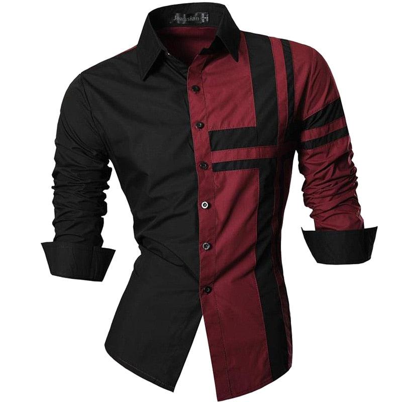 Men's Casual Long Sleeve Shirt - Alartis