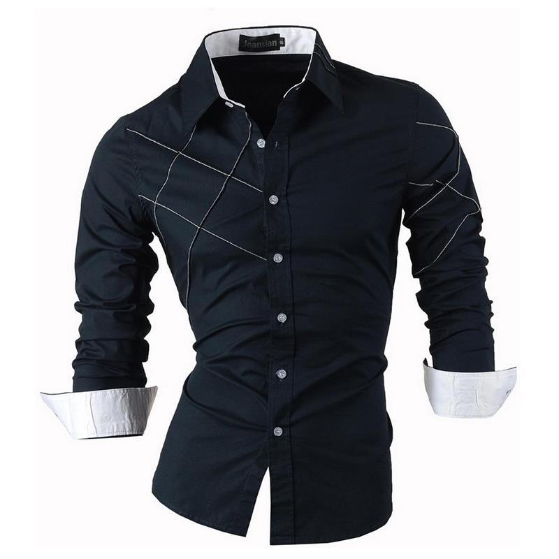 Men's Casual Long Sleeve Shirt - Alartis