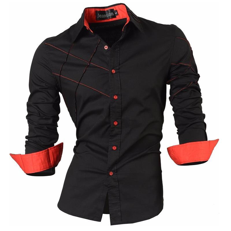 Men's Casual Long Sleeve Shirt - Alartis