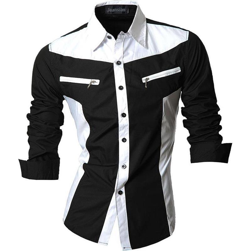 Men's Casual Long Sleeve Shirt - Alartis