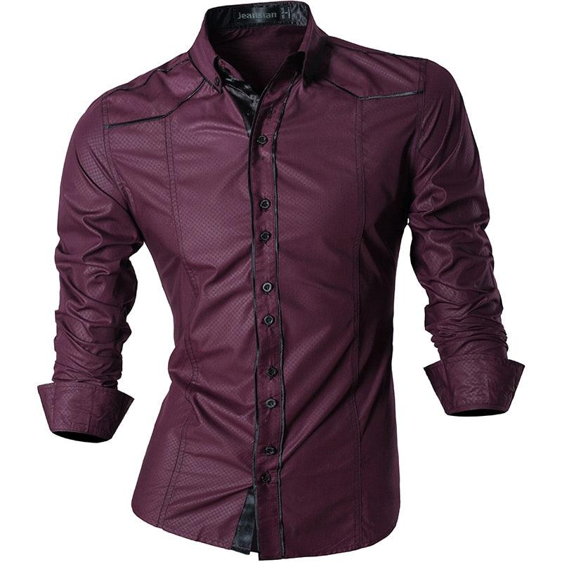 Men's Casual Long Sleeve Shirt - Alartis