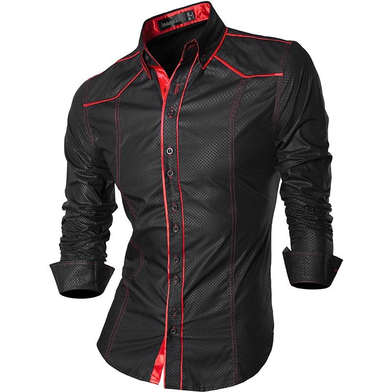 Men's Casual Long Sleeve Shirt - Alartis