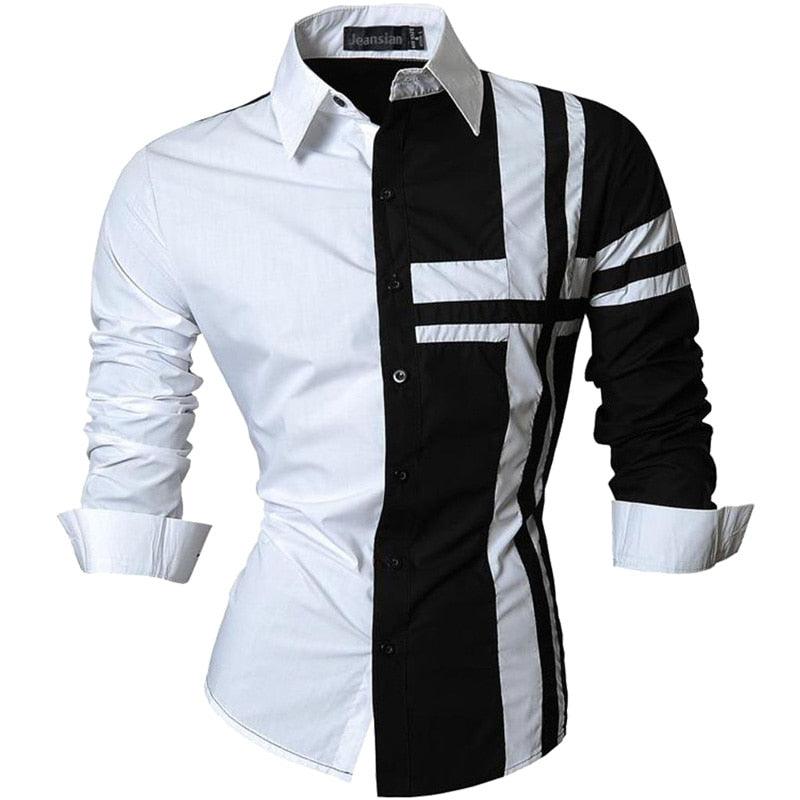 Men's Casual Long Sleeve Shirt - Alartis