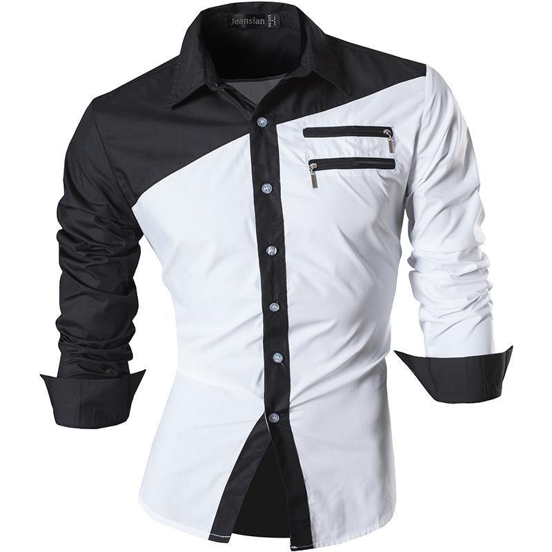 Men's Casual Long Sleeve Shirt - Alartis