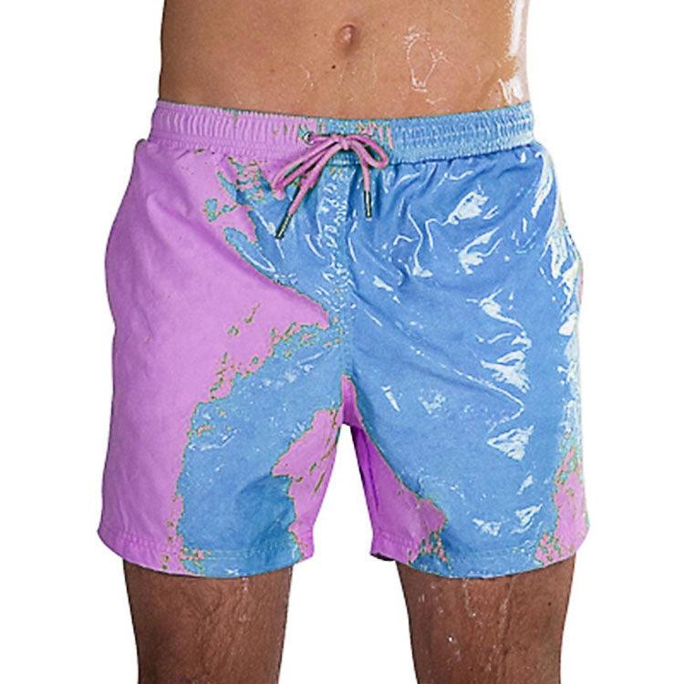 Men's Color-Shifting Beach Shorts - Alartis