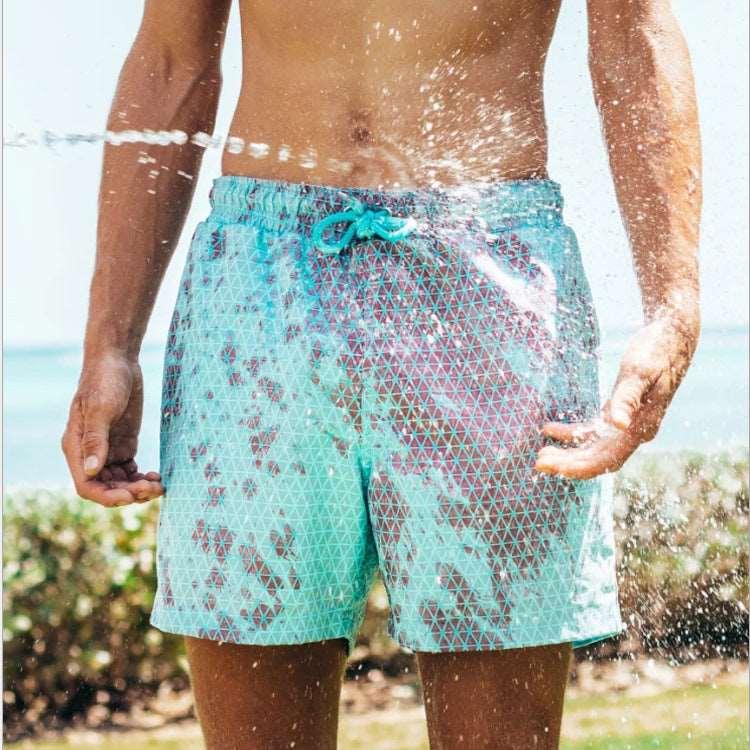 Men's Color-Shifting Beach Shorts - Alartis