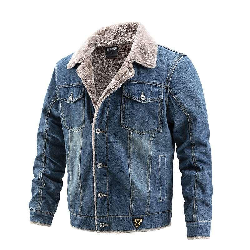 Men's Denim Autumn Winter Jacket - Alartis