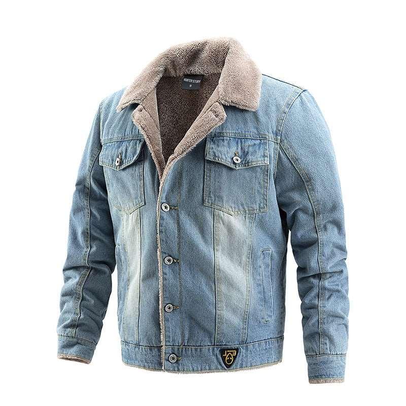 Men's Denim Autumn Winter Jacket - Alartis