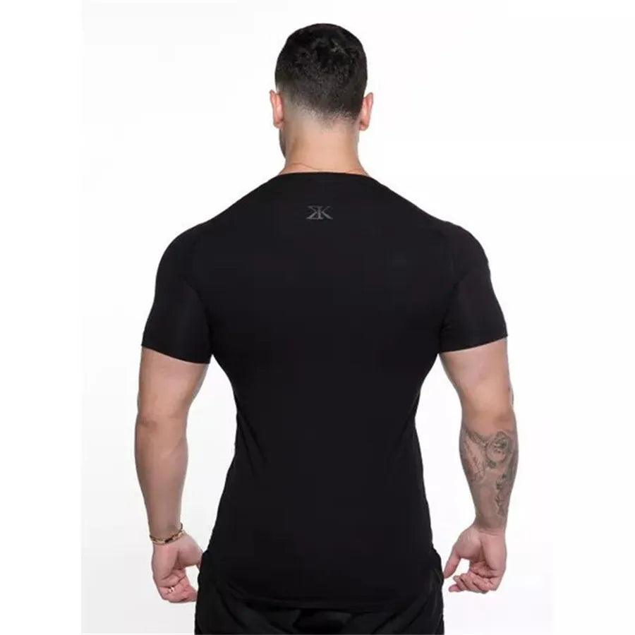 Men's Quick Dry T-shirt For Running Fitness Bodybuilding - Alartis