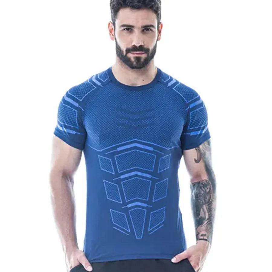 Men's Quick Dry T-shirt For Running Fitness Bodybuilding - Alartis