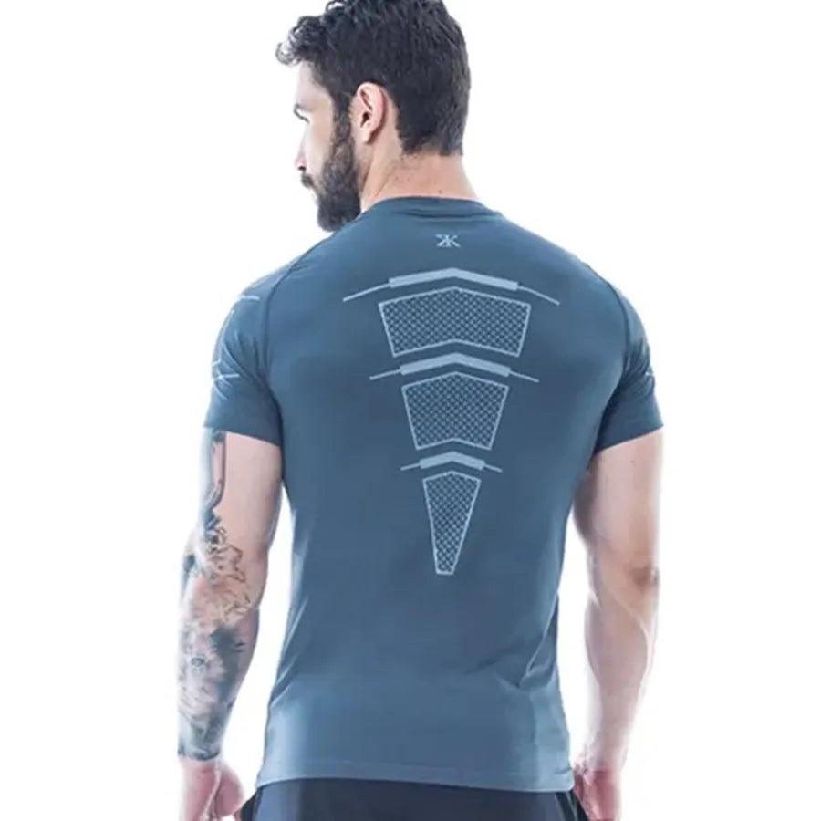 Men's Quick Dry T-shirt For Running Fitness Bodybuilding - Alartis