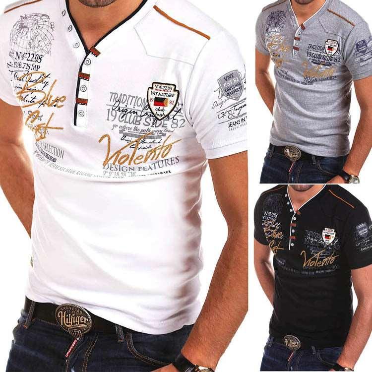 Mens Fashion Short-sleeved Summer T-shirts - Alartis