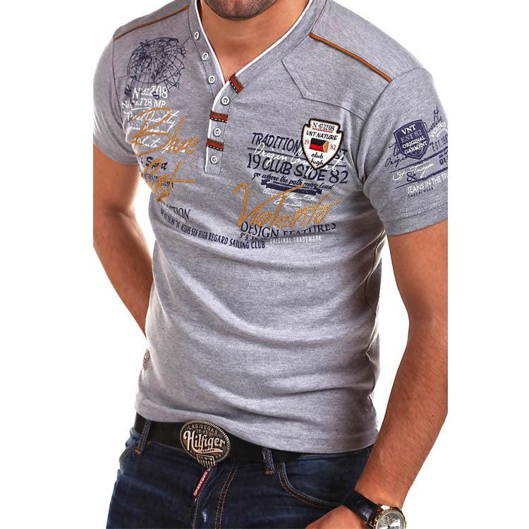 Mens Fashion Short-sleeved Summer T-shirts - Alartis