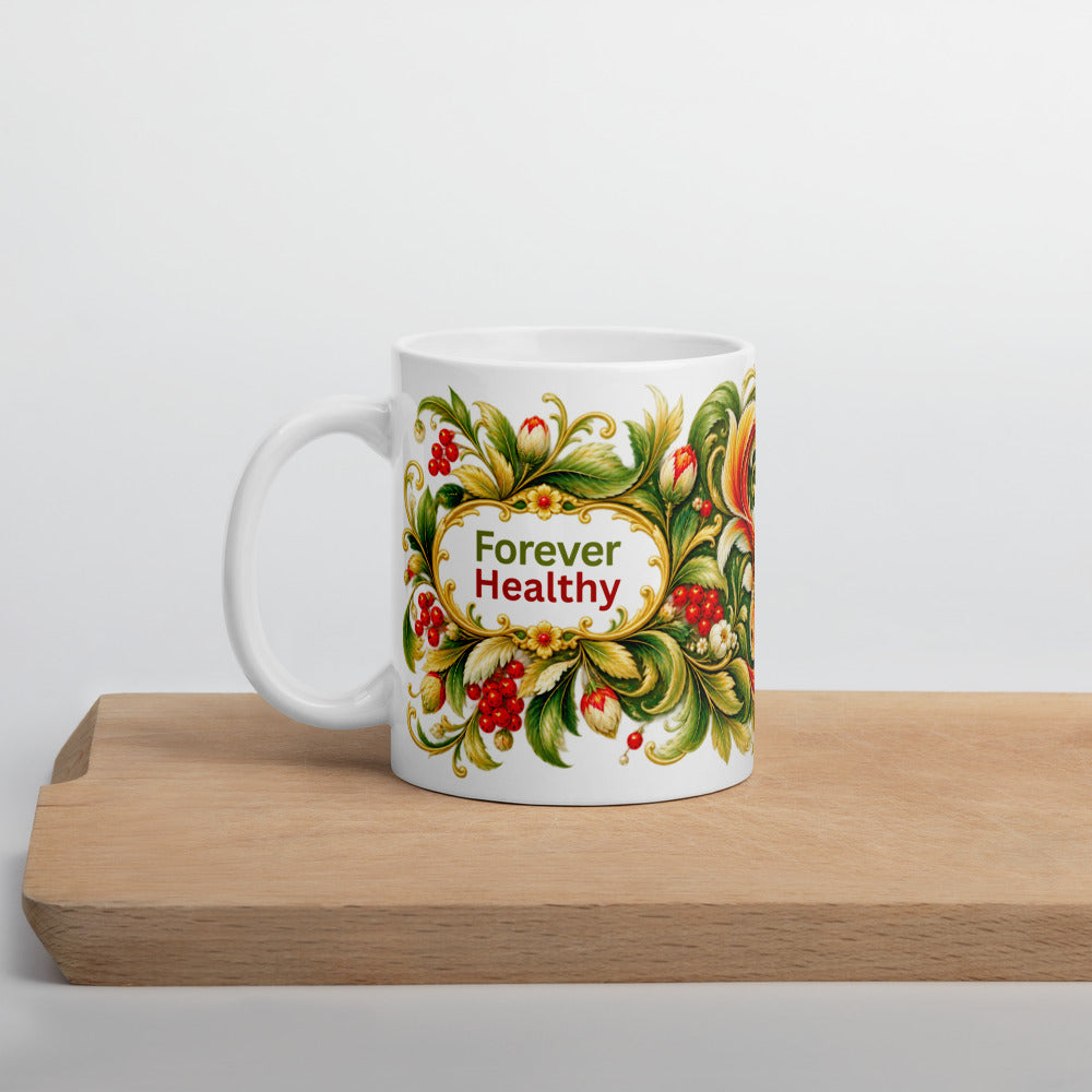 Forever Healthy Mug | A Daily Toast to Well-Being