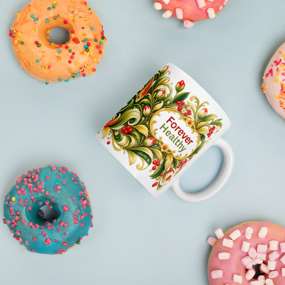 Forever Healthy Mug | A Daily Toast to Well-Being