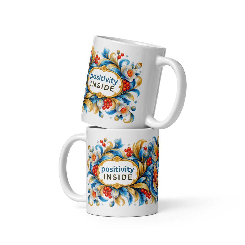 Positivity Inside Mug | Carry the Bright Side With You